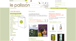 Desktop Screenshot of lepalisson.fr