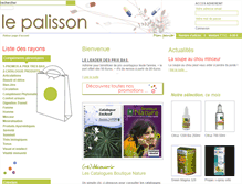 Tablet Screenshot of lepalisson.fr